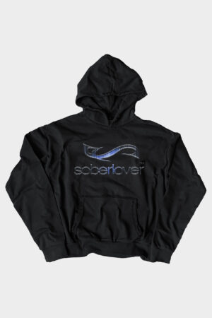 Blue Sober Lover Hoodie (Kopia)